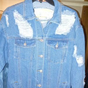 Shredded Jean Jacket